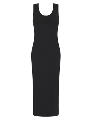 SFC-SK114-Womens Racer Back Midi Dress
